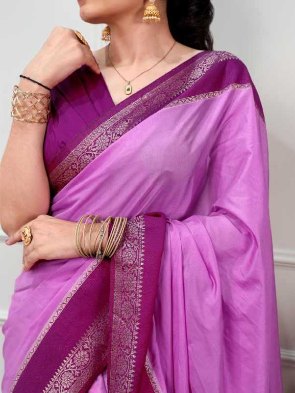 YNF Wholesale Mysore Silk Zari Border Sarees KESH134 7900 | Surat Manufacturer