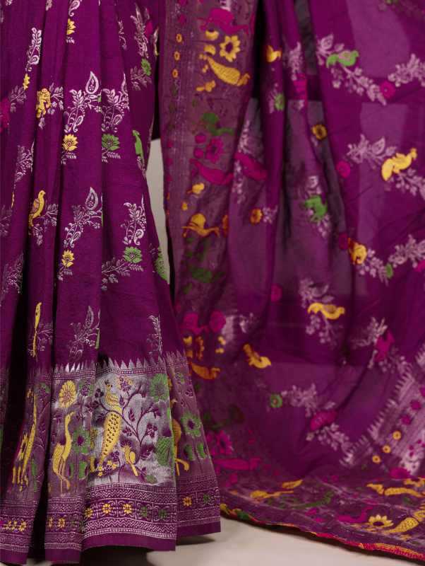 YNF Wholesale Nylon Designer Sarees KESH134 7907 | Surat Manufacturer