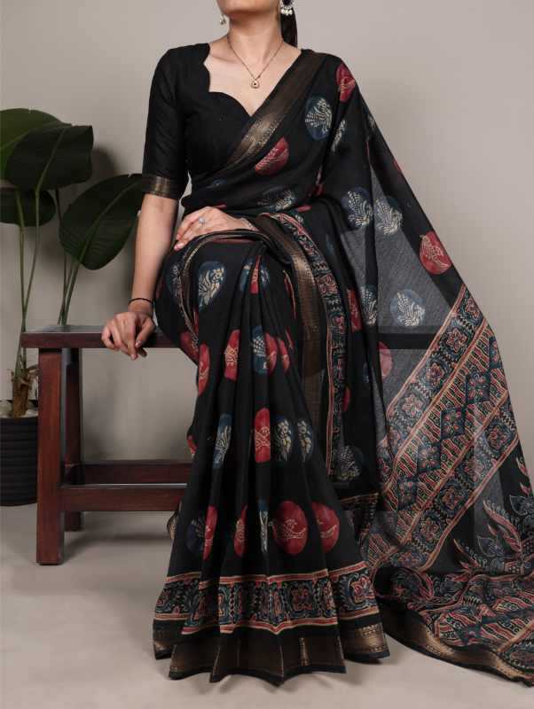 YNF Wholesale Chanderi Silk Designer Sarees KESH134 YUTIKA | Surat Manufacturer