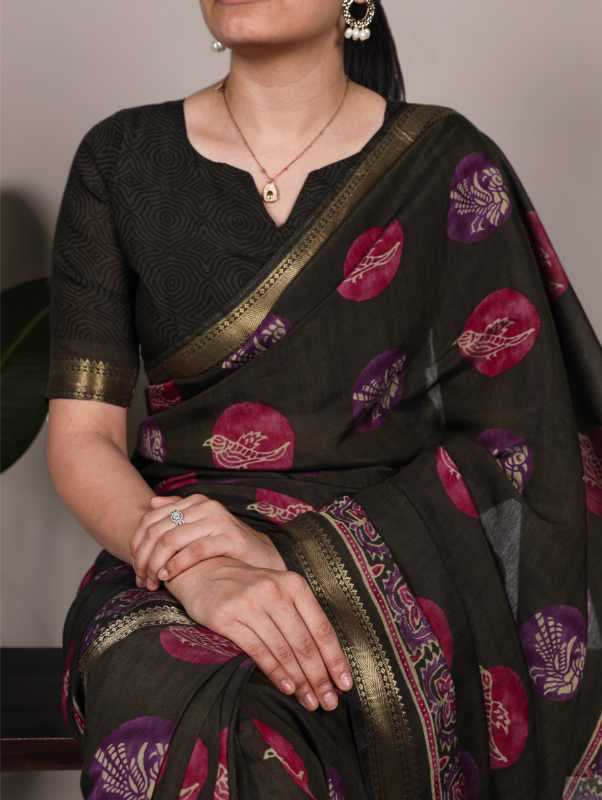 YNF Wholesale Chanderi Silk Designer Sarees KESH134 YUTIKA | Surat Manufacturer
