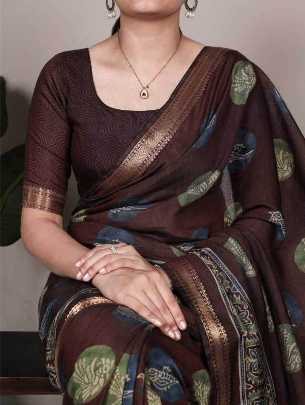YNF Wholesale Chanderi Silk Designer Sarees KESH134 YUTIKA | Surat Manufacturer