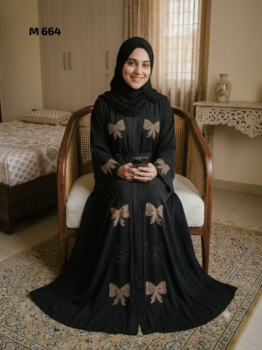 YNF Wholesale Fancy Abaya KESH135 628 | Surat Manufacturer