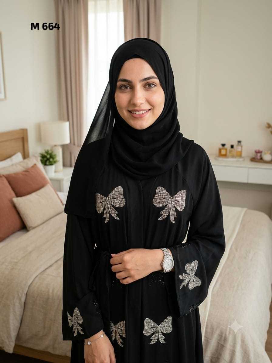 YNF Wholesale Fancy Abaya KESH135 628 | Surat Manufacturer