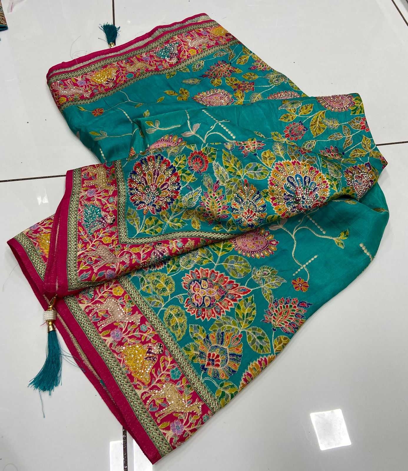 YNF Wholesale Viscose Printed Sarees KESH140 Hridvani | Surat Manufacturer