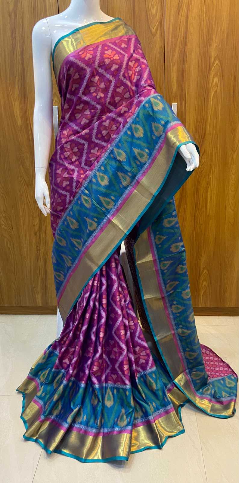 YNF Wholesale Patola Silk Party Wear Sarees KESH140 Jayanvitha | Surat Manufacturer