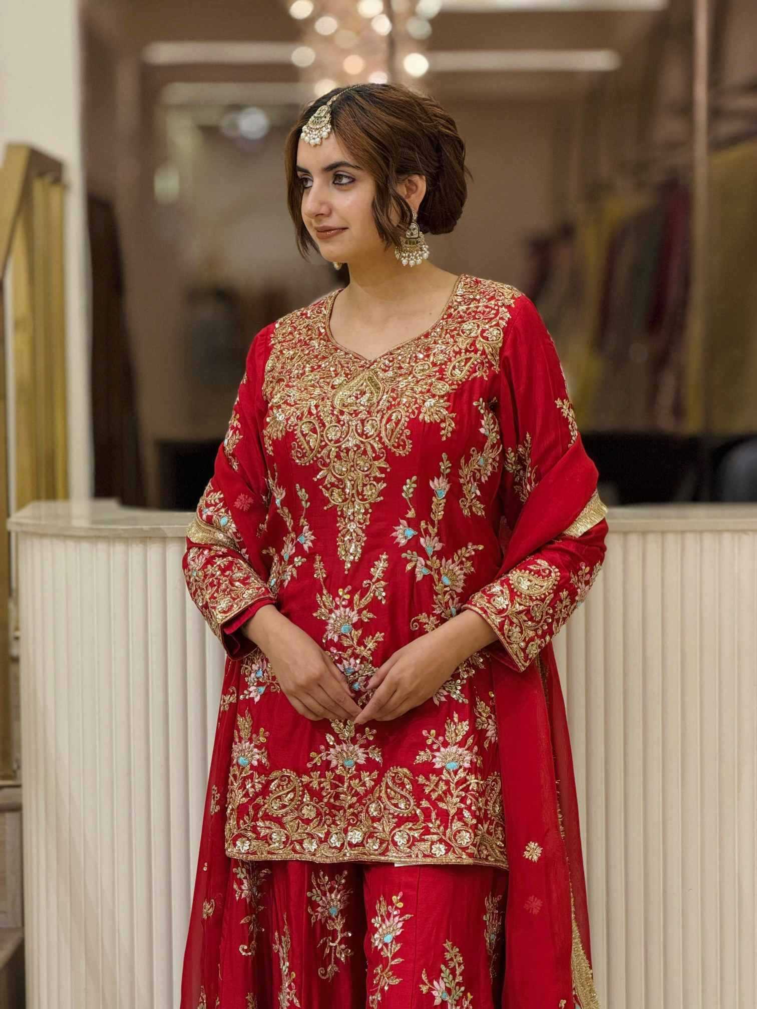 YNF Wholesale Faux Georgette Embroidery Suits KESH141 1173 | Surat Manufacturer