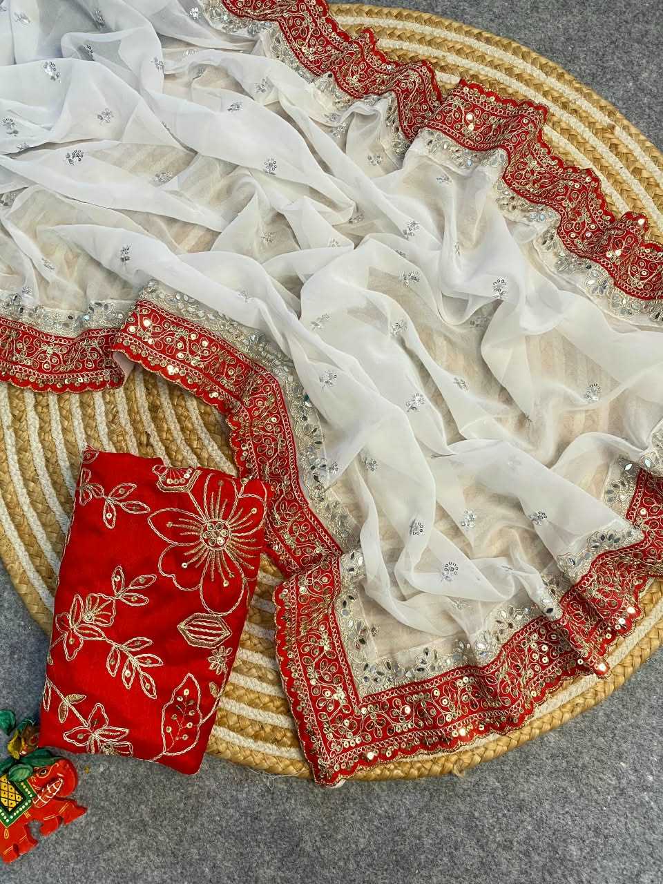 YNF Wholesale Georgette Georgette Sarees KESH143 Adrika | Surat Manufacturer