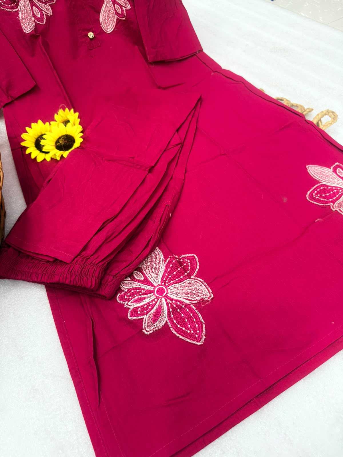 YNF Wholesale Cotton Festive Kurtis KESH144 Flower | Surat Manufacturer