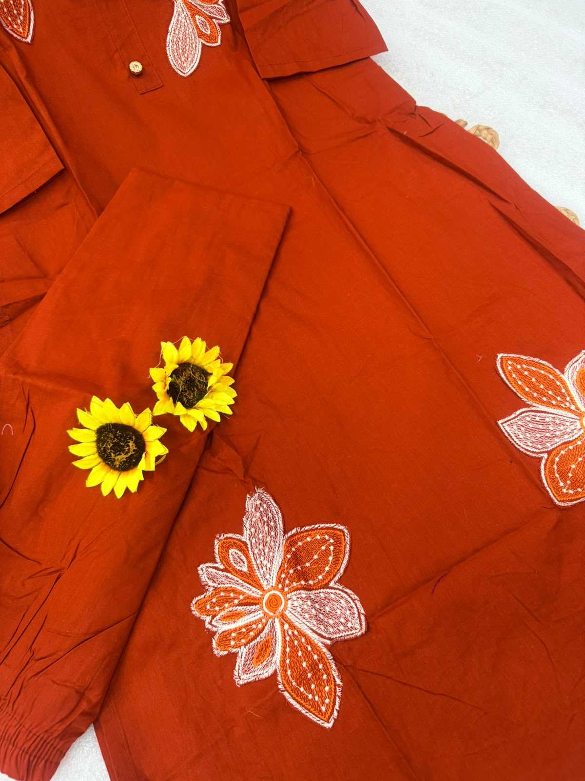 YNF Wholesale Cotton Festive Kurtis KESH144 Flower | Surat Manufacturer