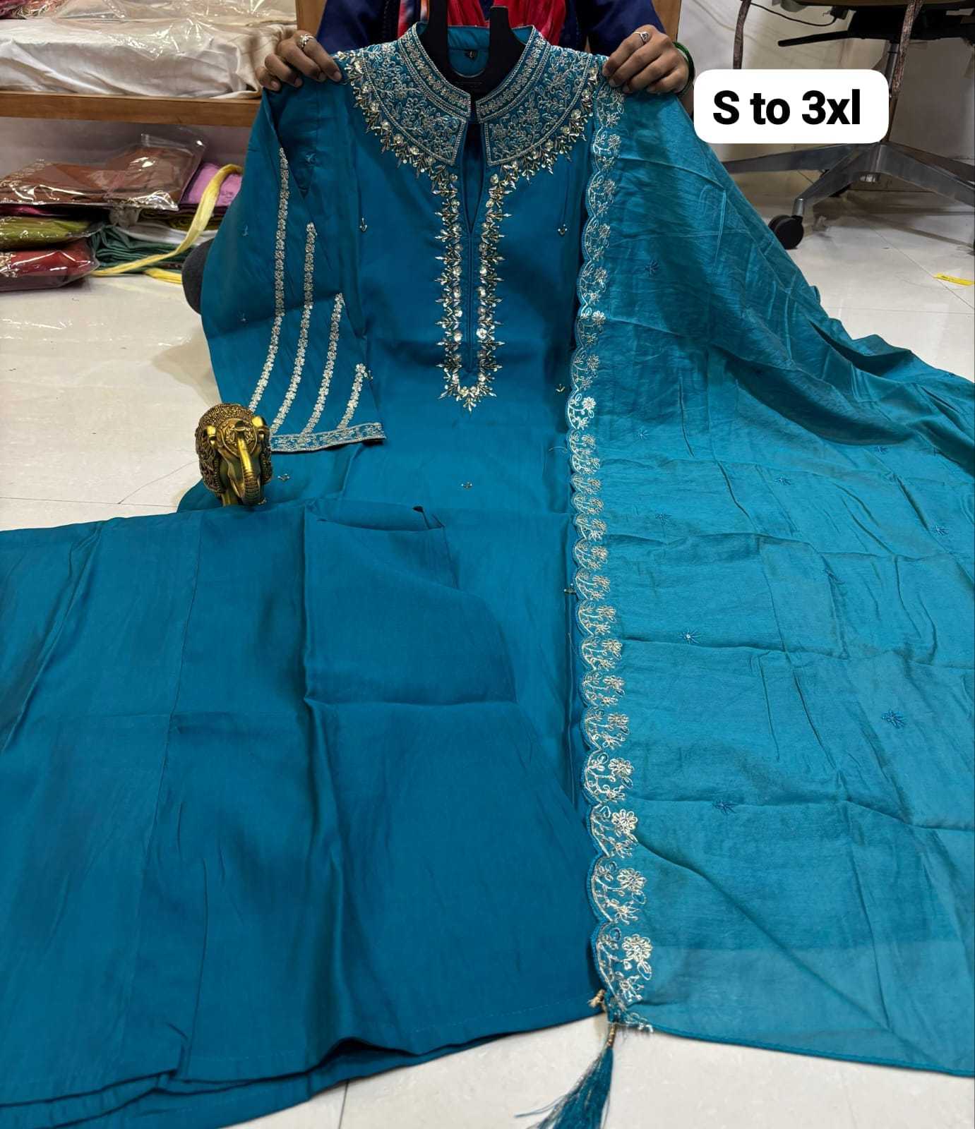 YNF Wholesale Heavy Roman Silk Designer Kurtis KESH147 Aadhunika | Surat Manufacturer
