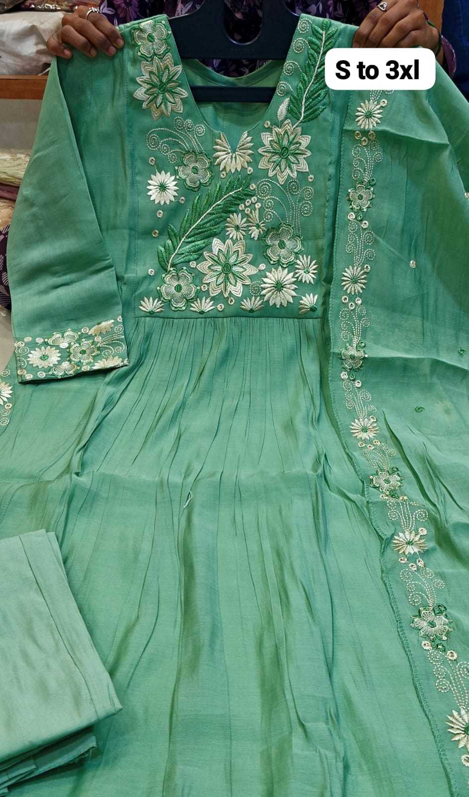 YNF Wholesale Chanderi Soft Designer Kurtis KESH147 Aamrapali | Surat Manufacturer