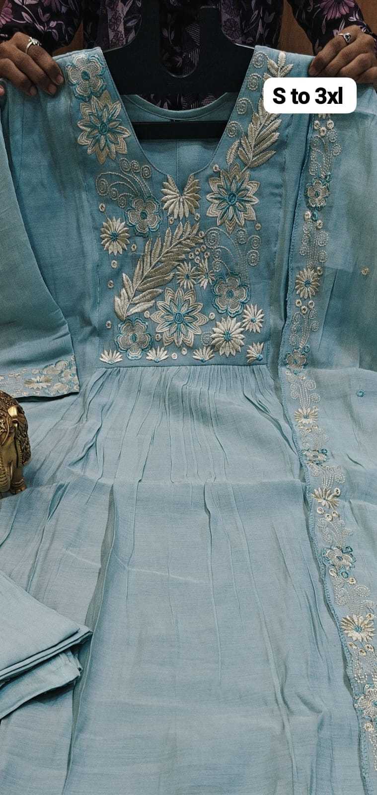 YNF Wholesale Chanderi Soft Designer Kurtis KESH147 Aamrapali | Surat Manufacturer