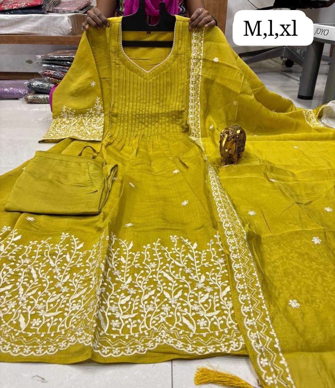 YNF Wholesale Chanderi Soft Ladies Suits KESH147 Kavini | Surat Manufacturer