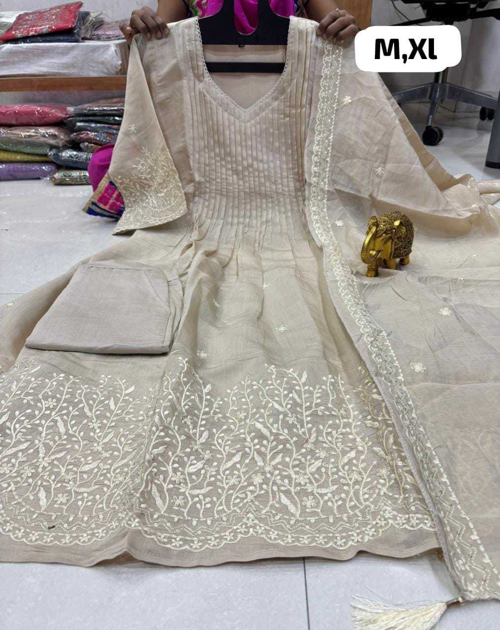 YNF Wholesale Chanderi Soft Ladies Suits KESH147 Kavini | Surat Manufacturer