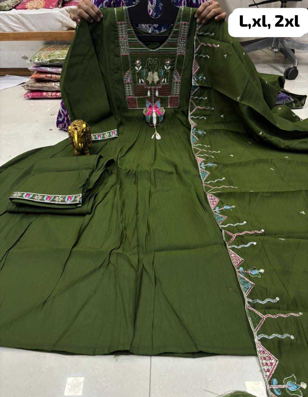 YNF Wholesale Muslin Anarkali Suits KESH147 Kritika | Surat Manufacturer