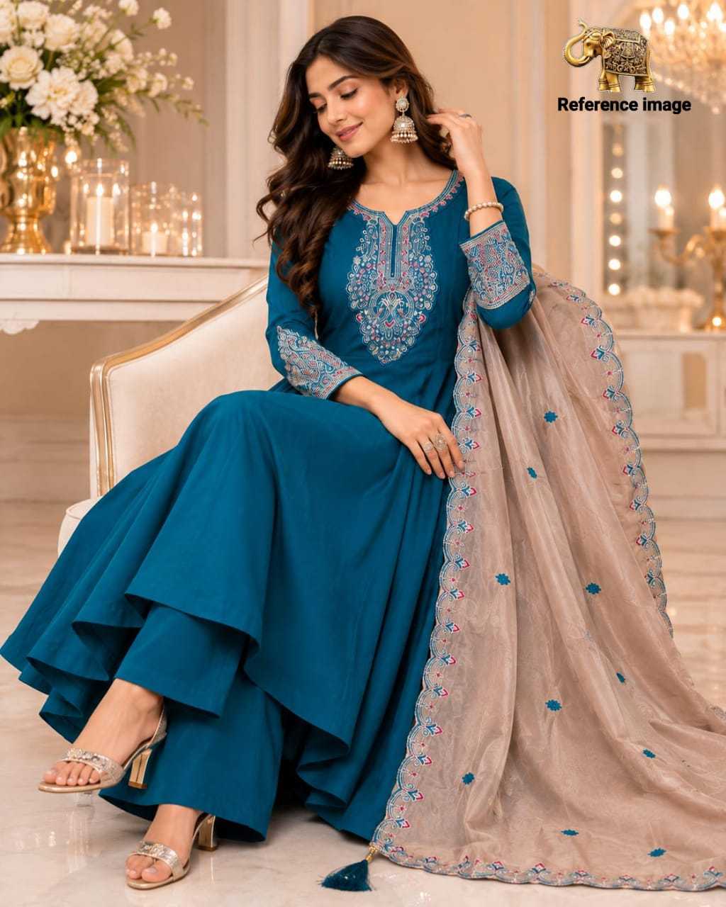 YNF Wholesale Heavy Roman Silk Sharara Salwar Suits KESH147 Malvika | Surat Manufacturer