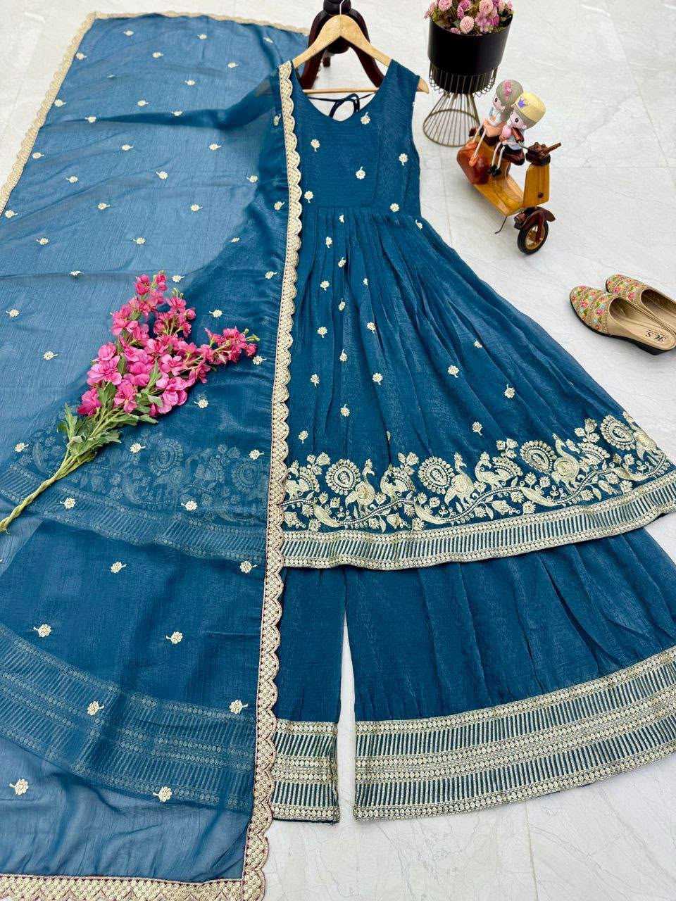 YNF Wholesale Cotton Sharara Salwar Suits KESH158 5055 | Surat Manufacturer