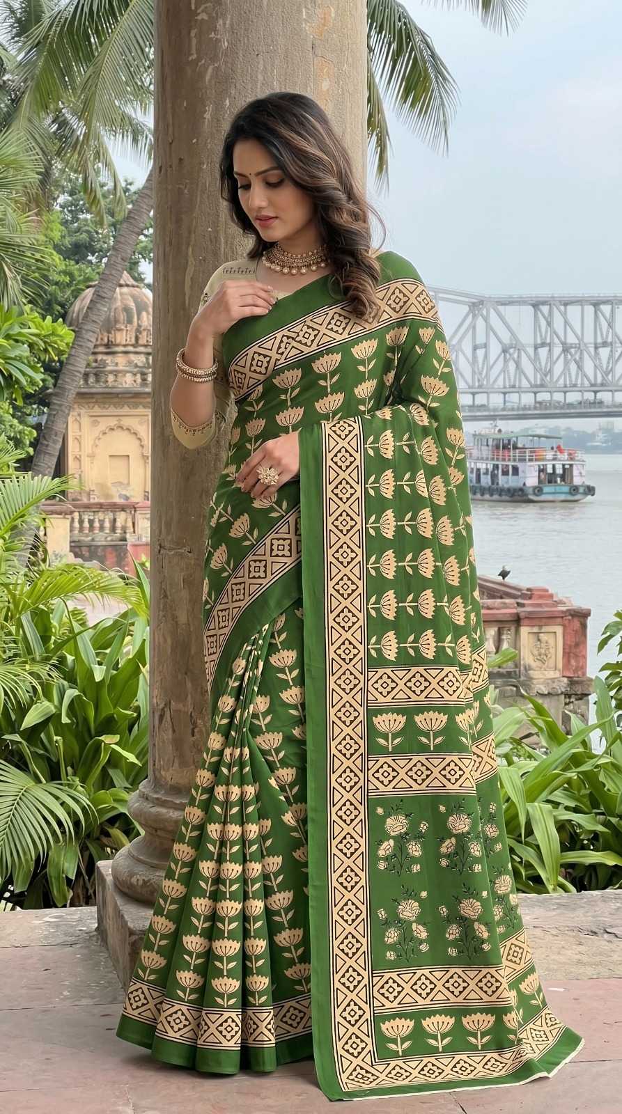 YNF Wholesale Pure Cotton Ready To Wear Sarees KESH173 1027 | Surat Manufacturer