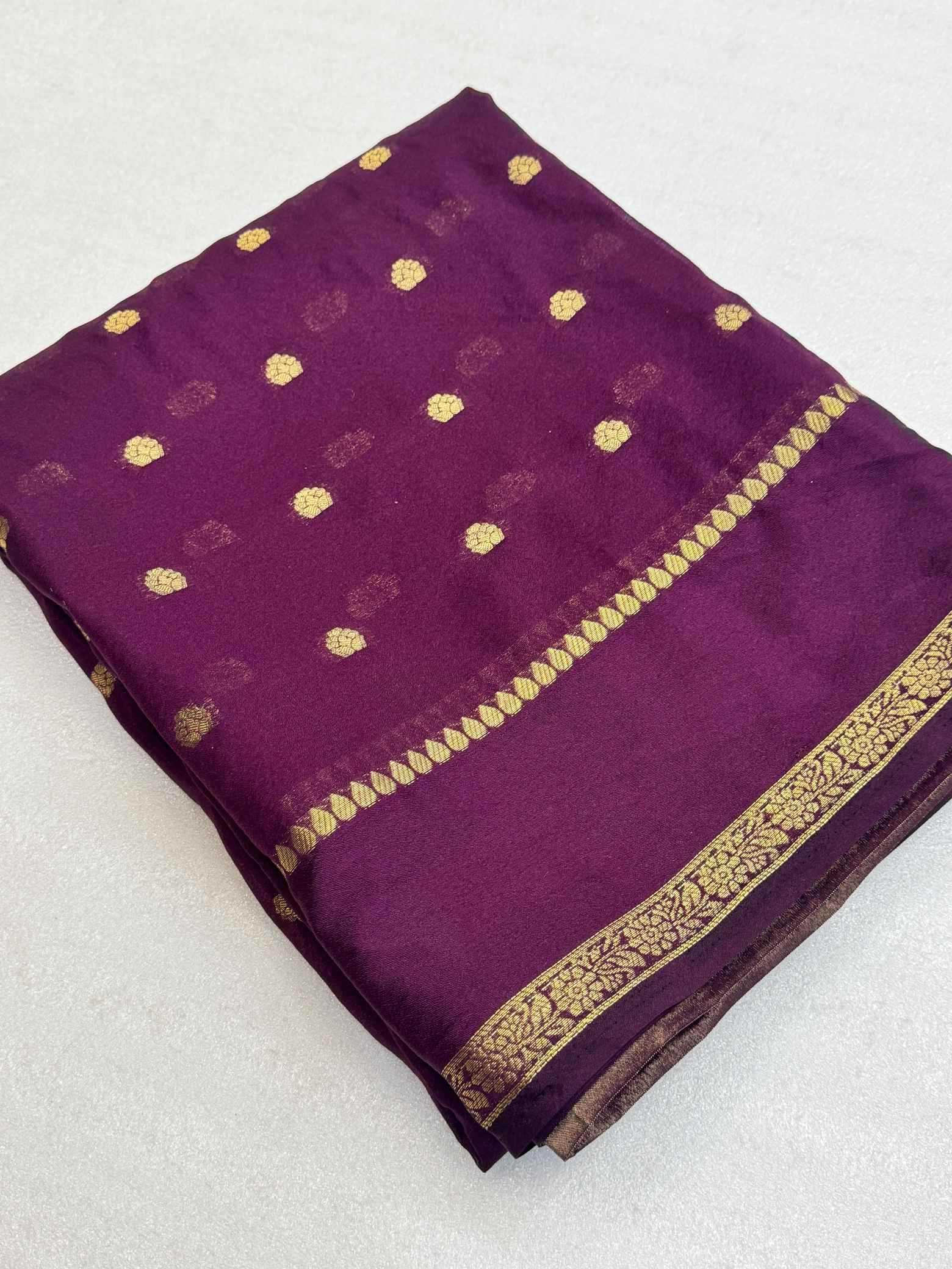 YNF Wholesale Crepe Silk Crepe Silk Saree KESH187 Devika | Surat Manufacturer