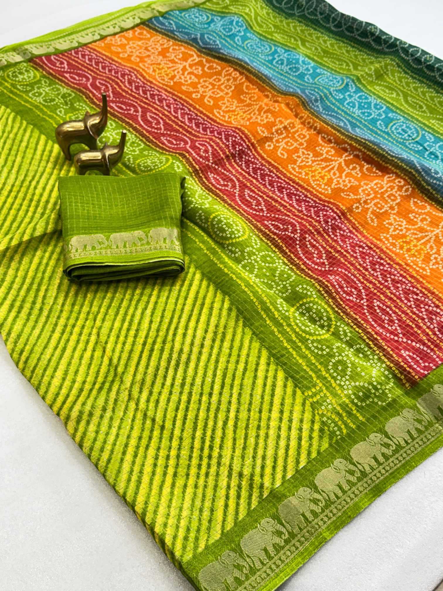 YNF Wholesale Fancy Printed Sarees KESH187 Dhanashri | Surat Manufacturer