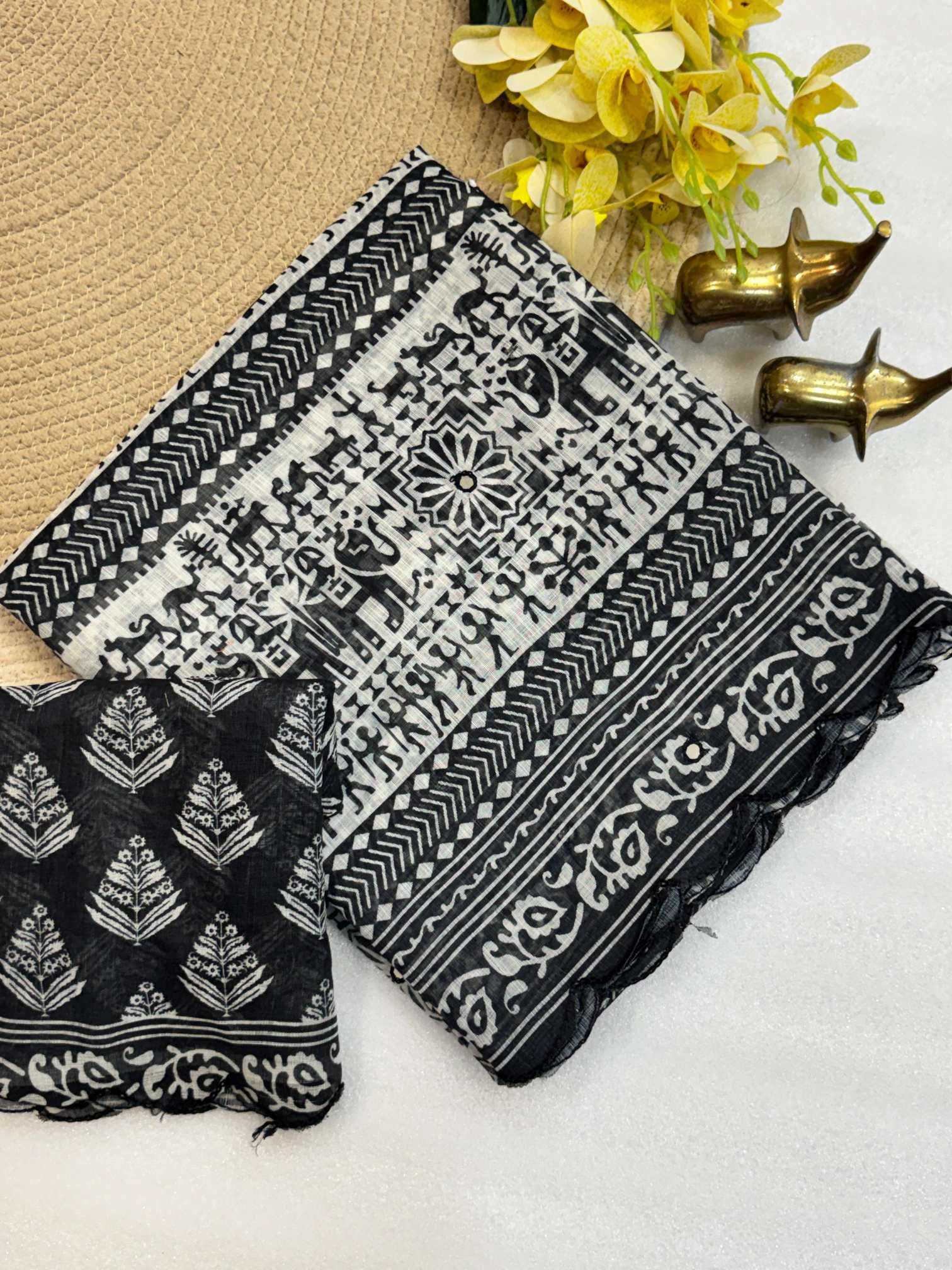 YNF Wholesale Cotton Fancy Sarees KESH187 Gajraj | Surat Manufacturer