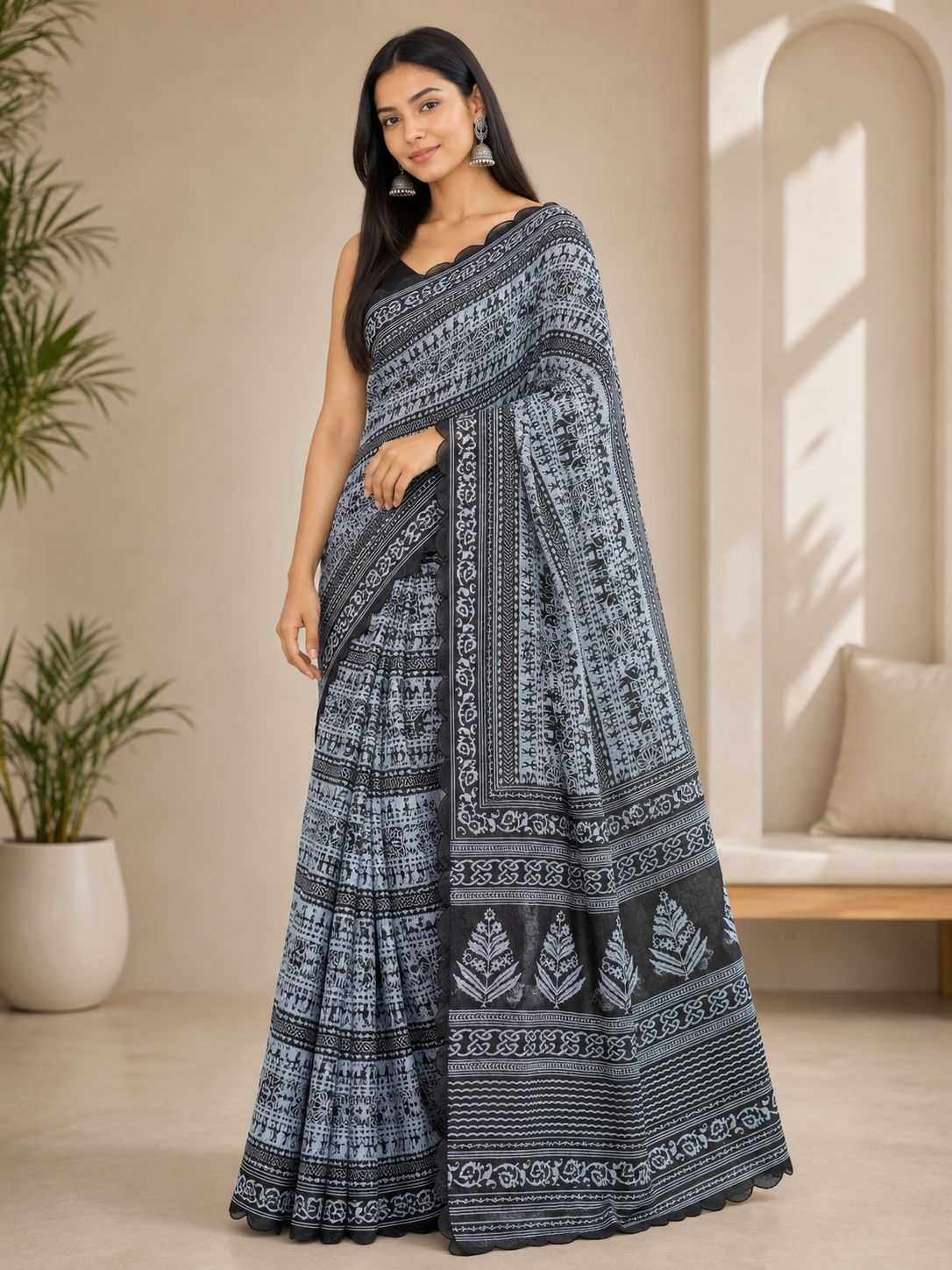 YNF Wholesale Cotton Fancy Sarees KESH187 Gajraj | Surat Manufacturer