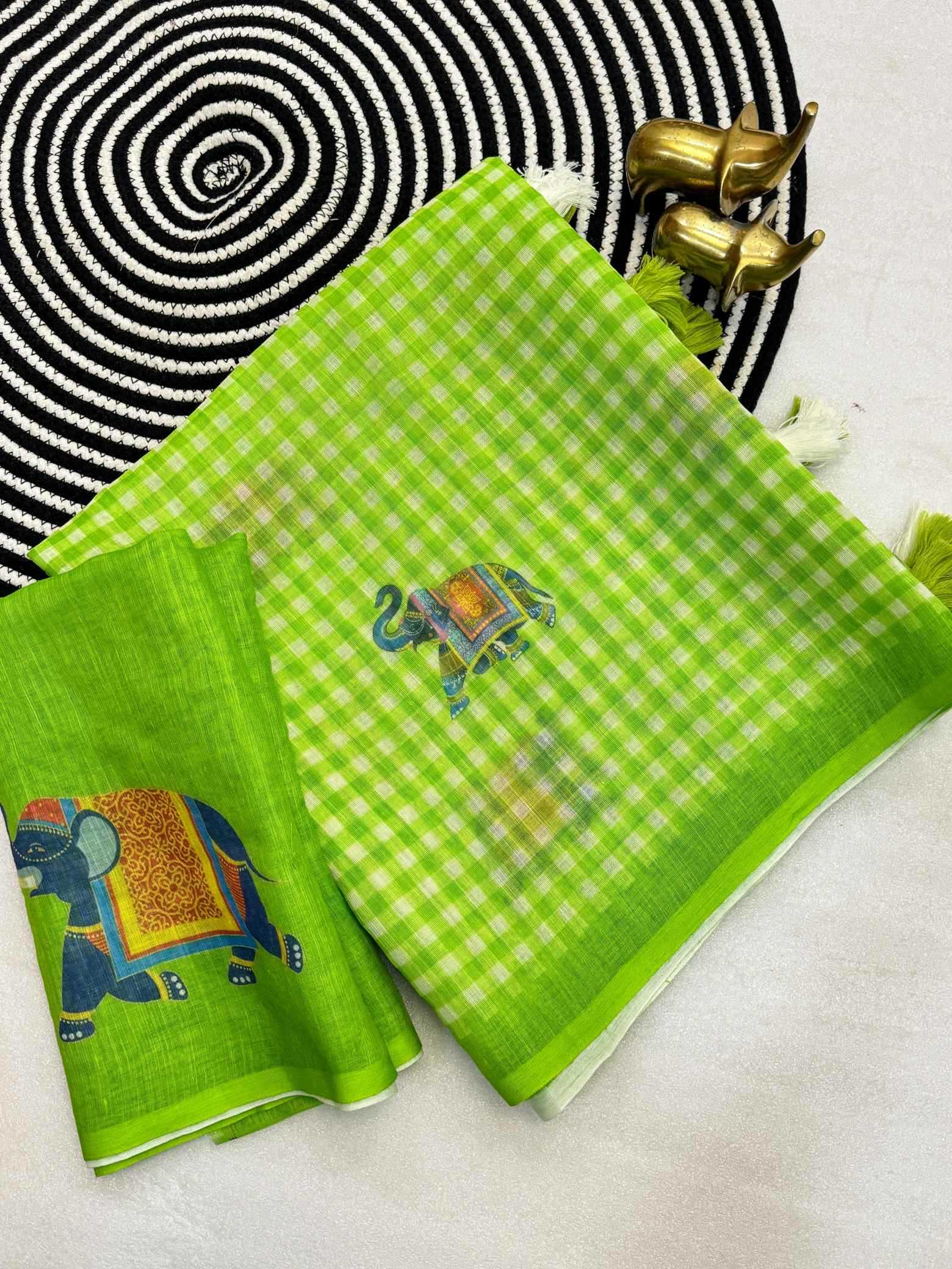 YNF Wholesale Cotton Kalamkari Sarees KESH187 Kalyanika | Surat Manufacturer