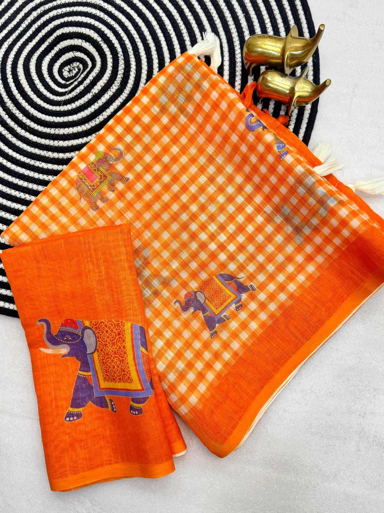 YNF Wholesale Cotton Kalamkari Sarees KESH187 Kalyanika | Surat Manufacturer