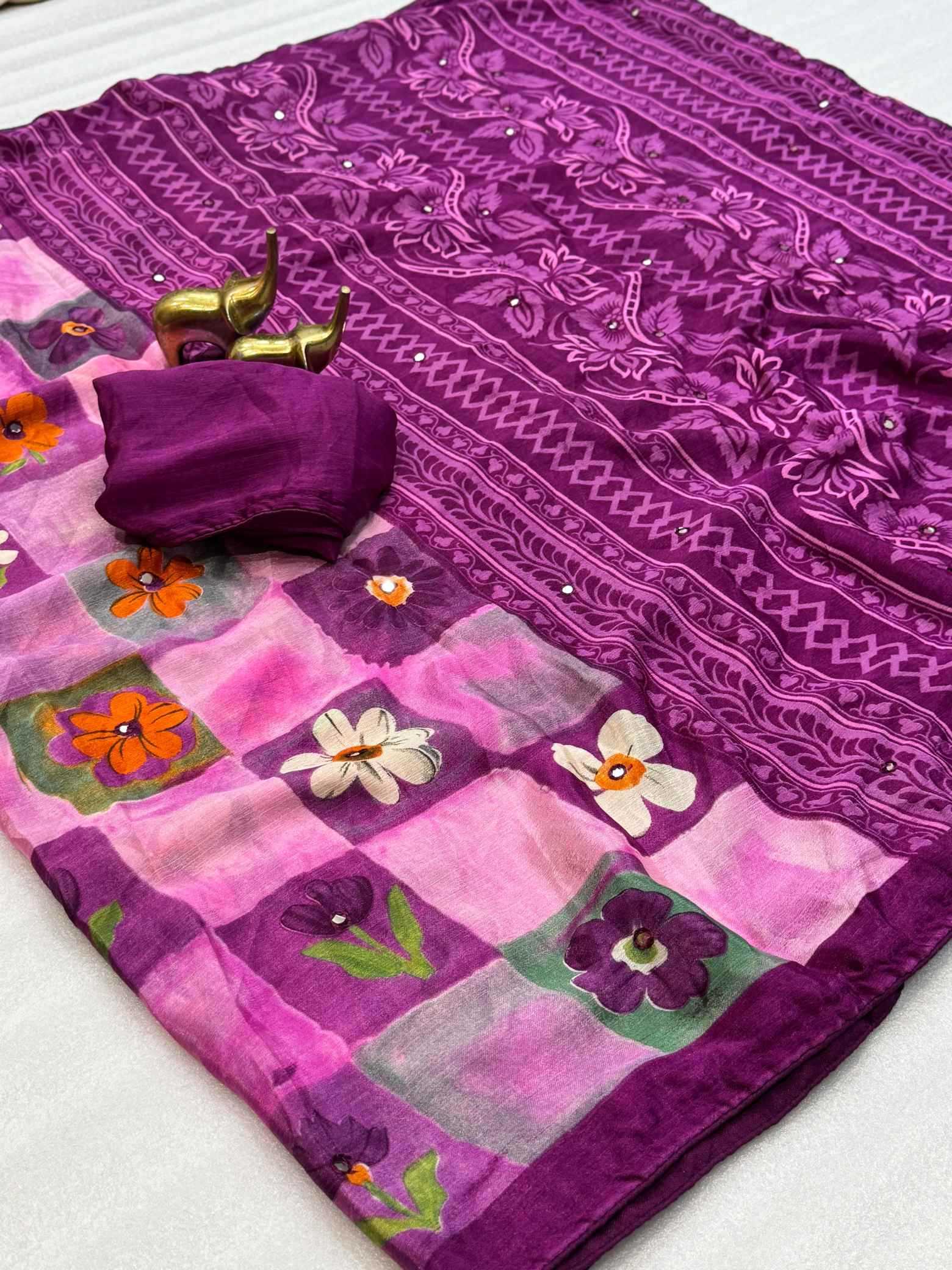 YNF Wholesale Chiffon Printed Sarees KESH187 Kanchanmala | Surat Manufacturer