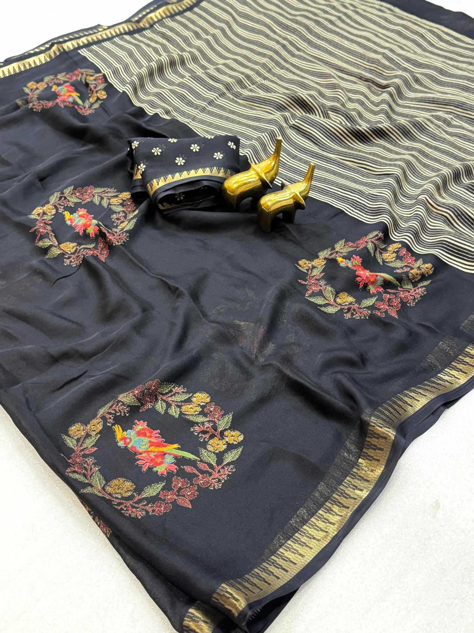 YNF Wholesale Fancy Party Wear Sarees KESH187 Kausalya | Surat Manufacturer