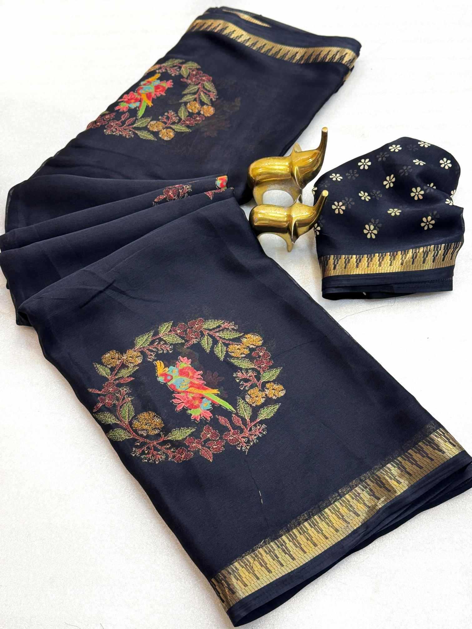YNF Wholesale Fancy Party Wear Sarees KESH187 Kausalya | Surat Manufacturer