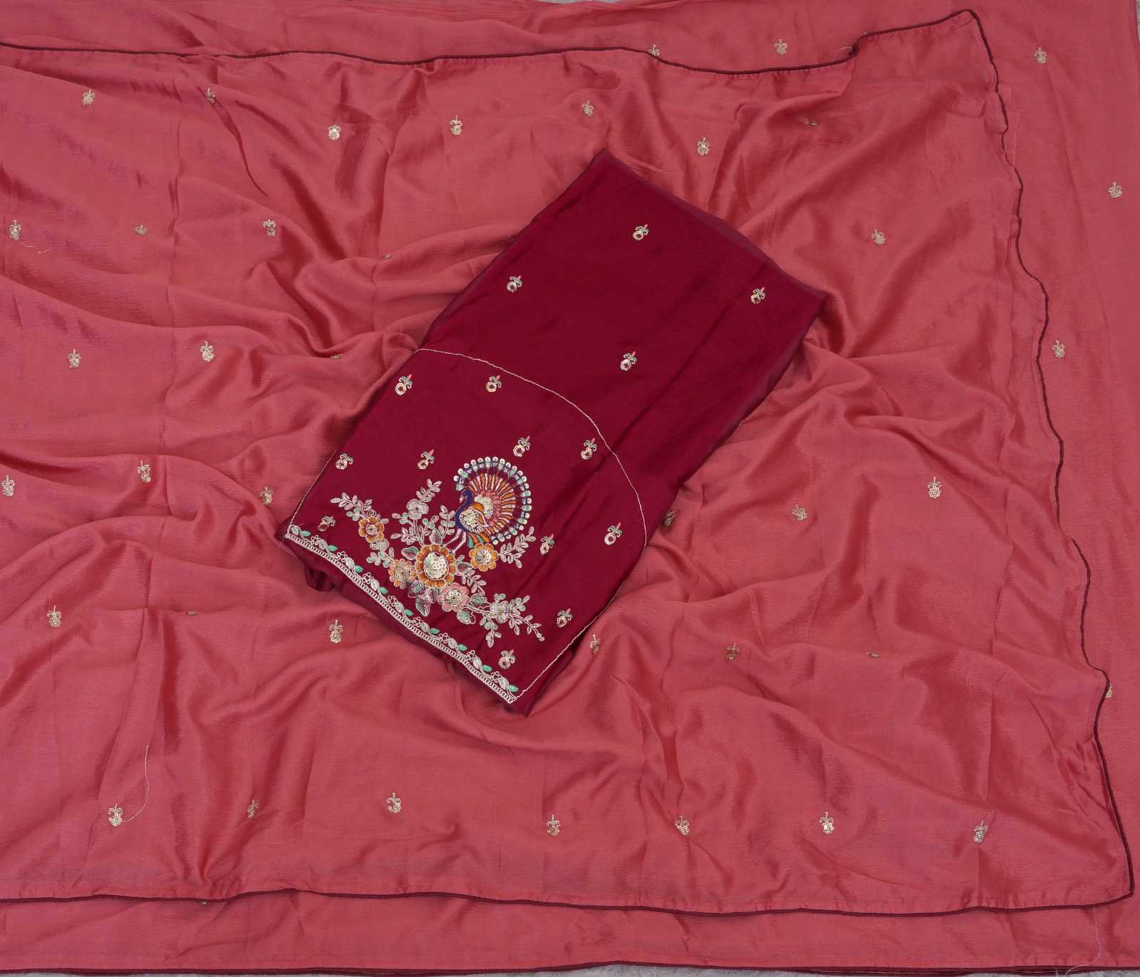 YNF Wholesale Chinon Sequence Sarees KESH202 02 | Surat Manufacturer
