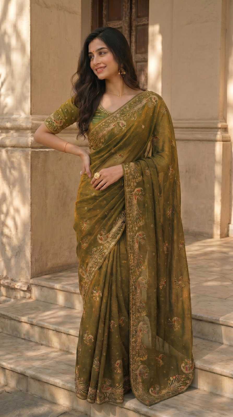 YNF Wholesale Chiffon Chiffon Sarees KESH202 09 | Surat Manufacturer