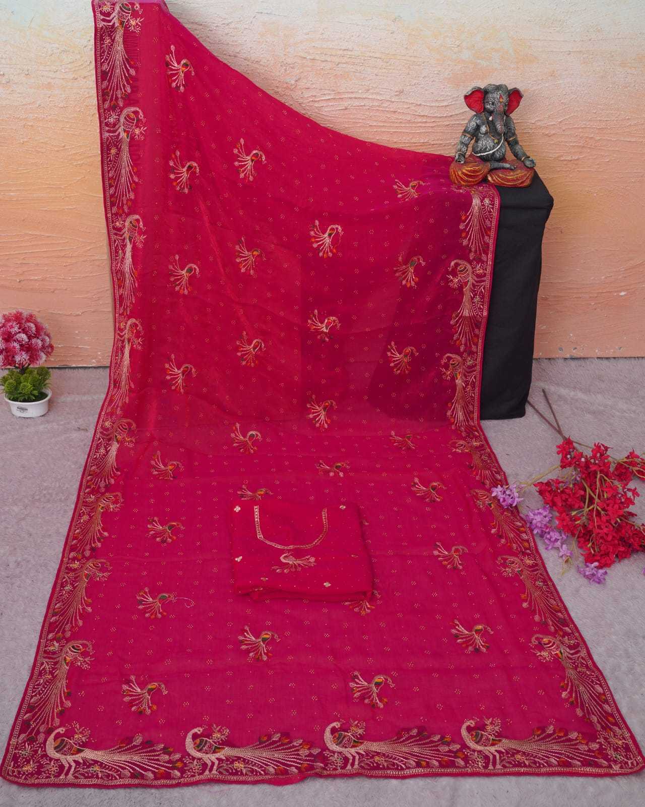 YNF Wholesale Chiffon Chiffon Sarees KESH202 09 | Surat Manufacturer