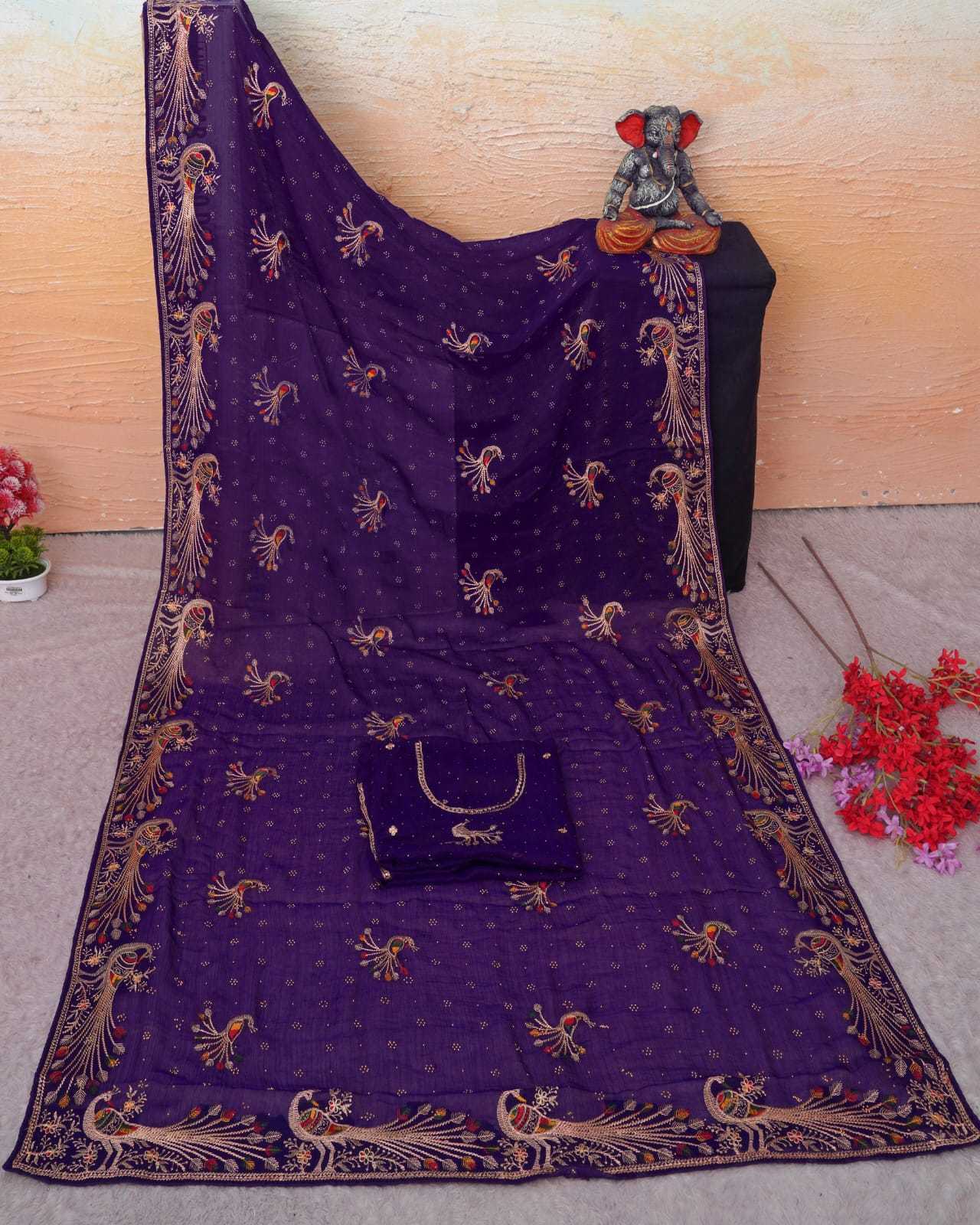 YNF Wholesale Chiffon Chiffon Sarees KESH202 09 | Surat Manufacturer