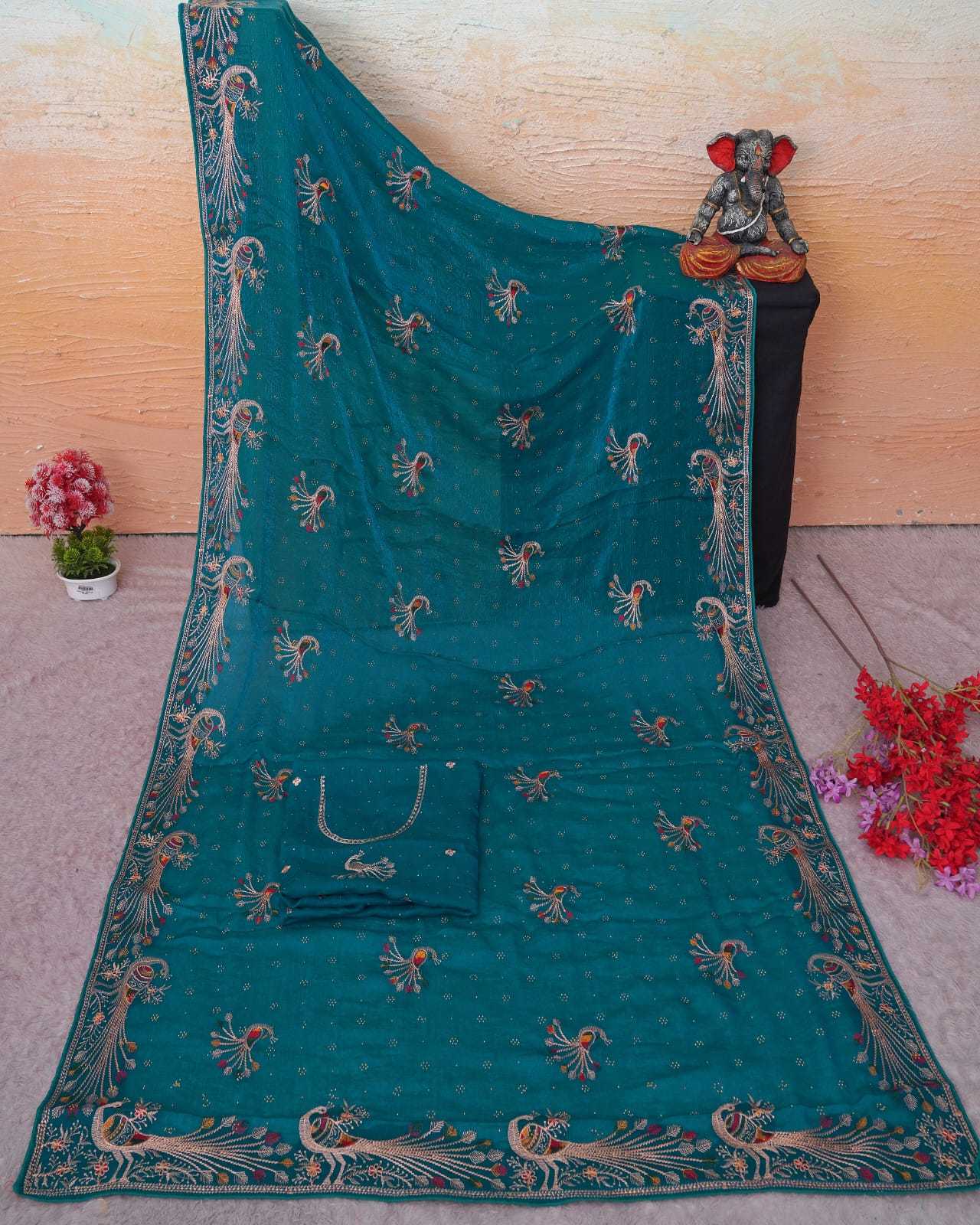 YNF Wholesale Chiffon Chiffon Sarees KESH202 09 | Surat Manufacturer