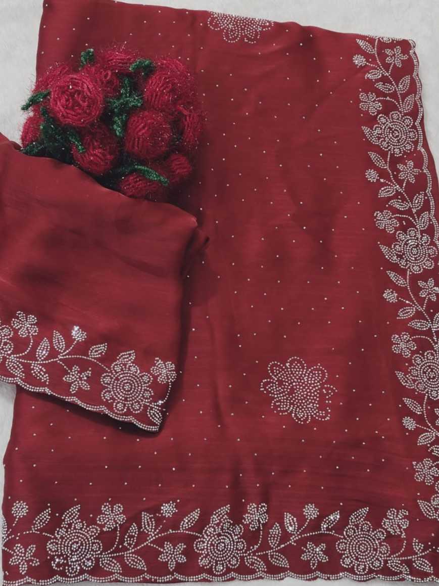 YNF Wholesale Chinon Designer Sarees KESH202 18 | Surat Manufacturer