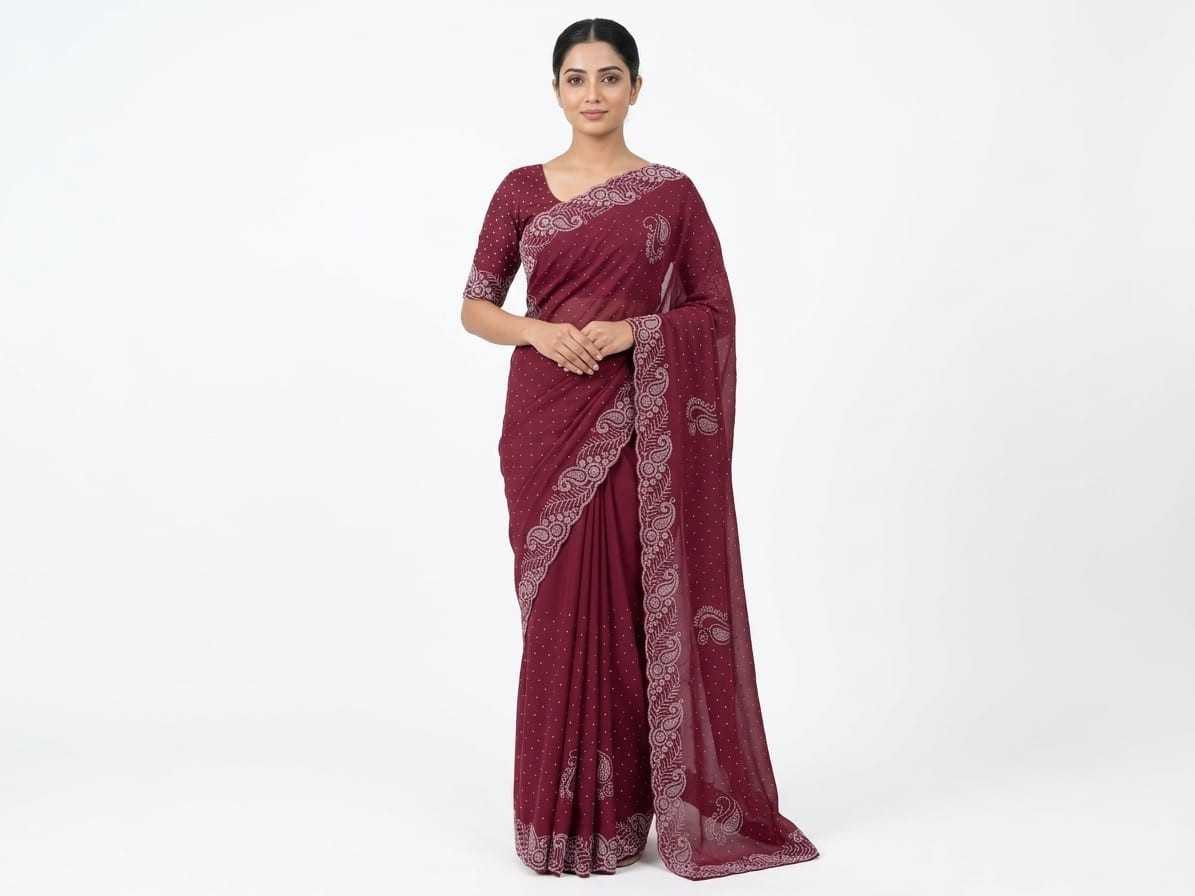 YNF Wholesale Chinon Designer Sarees KESH202 26 | Surat Manufacturer