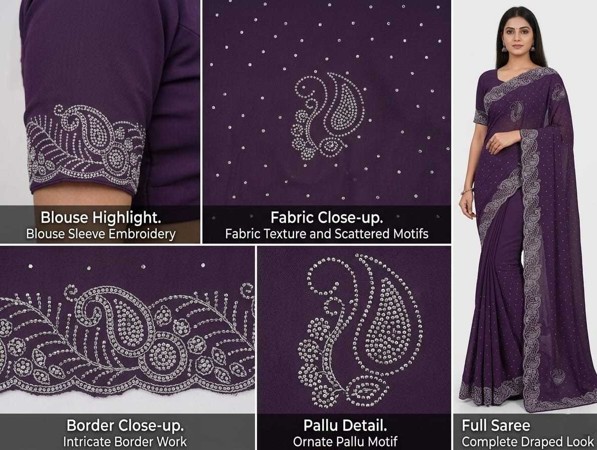 YNF Wholesale Chinon Designer Sarees KESH202 26 | Surat Manufacturer