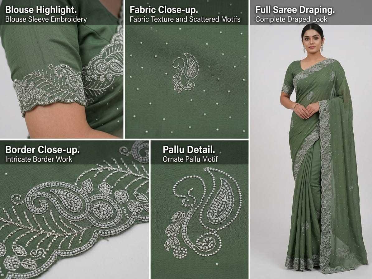 YNF Wholesale Chinon Designer Sarees KESH202 26 | Surat Manufacturer