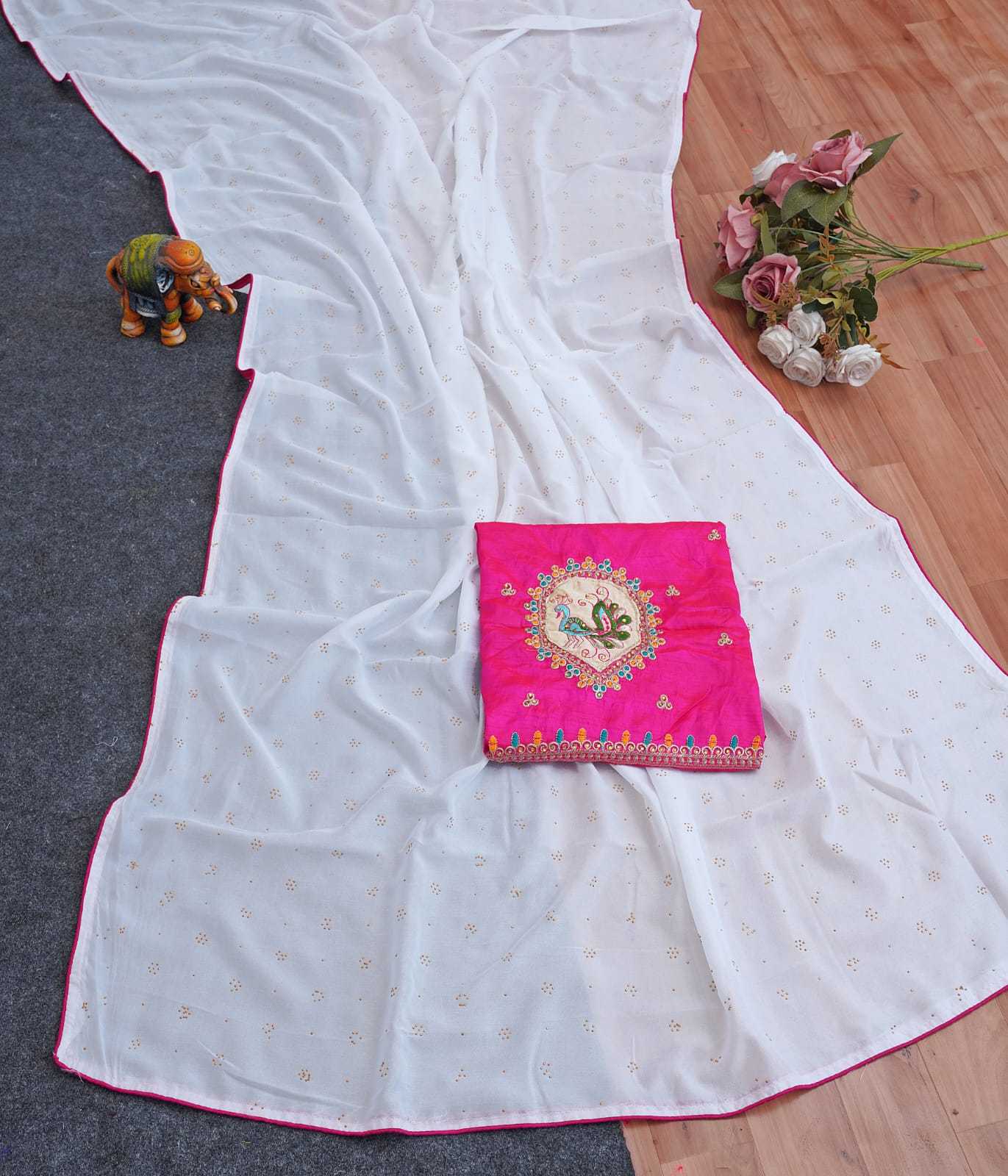 YNF Wholesale Soft Vichitra Designer Sarees KESH202 43 | Surat Manufacturer
