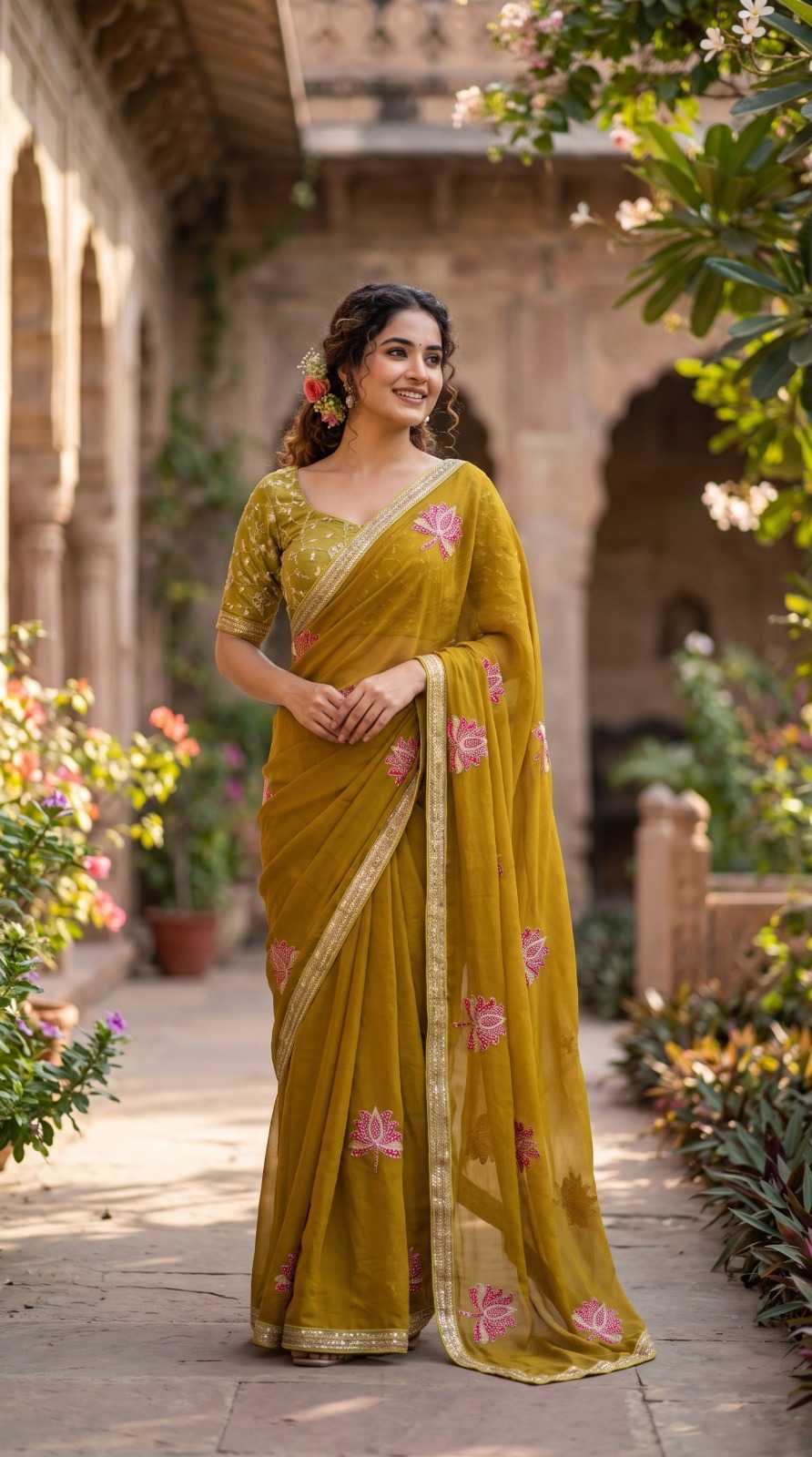 YNF Wholesale Crunchi Sequence Sarees KESH202 49 | Surat Manufacturer