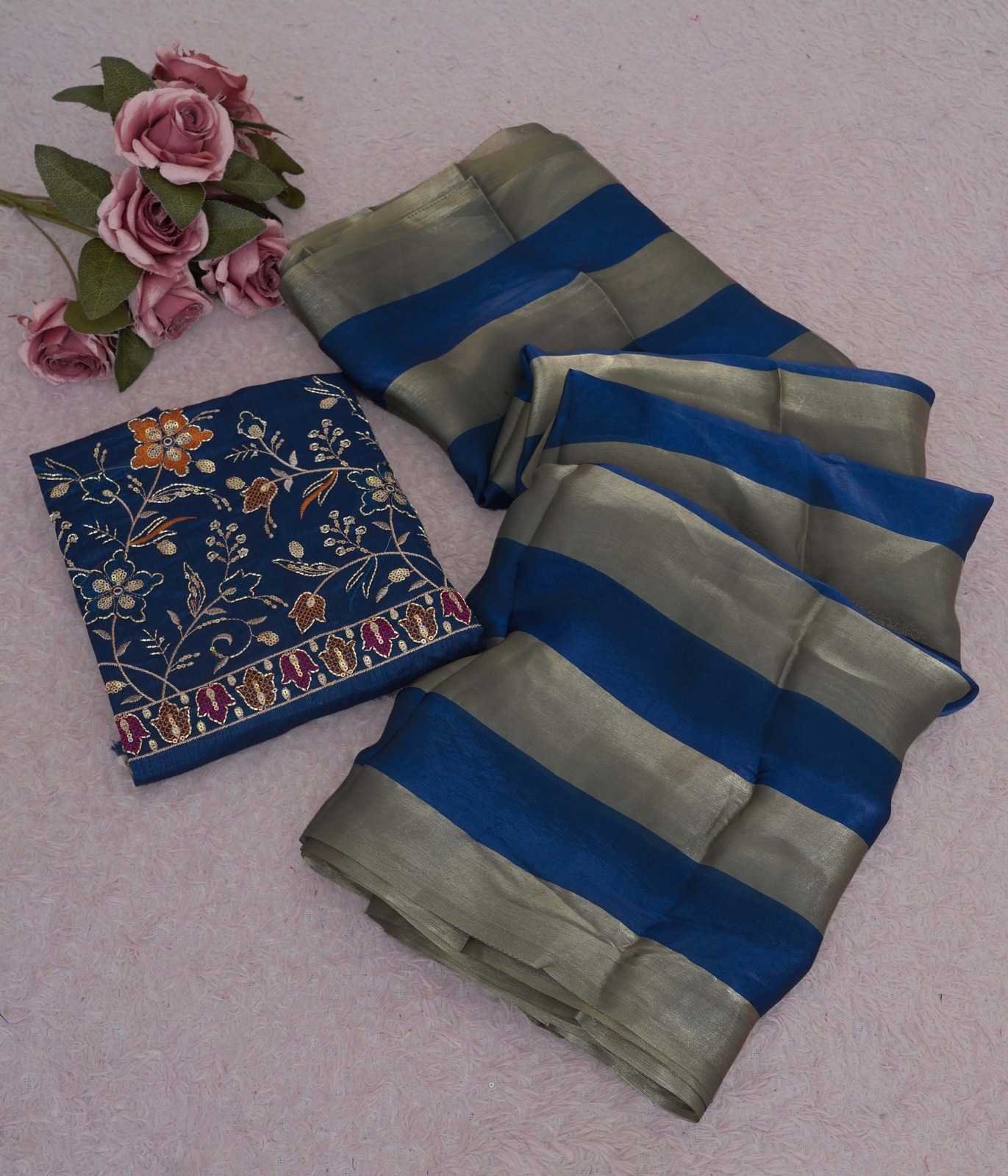YNF Wholesale Chiffon Sequence Sarees KESH202 52 | Surat Manufacturer
