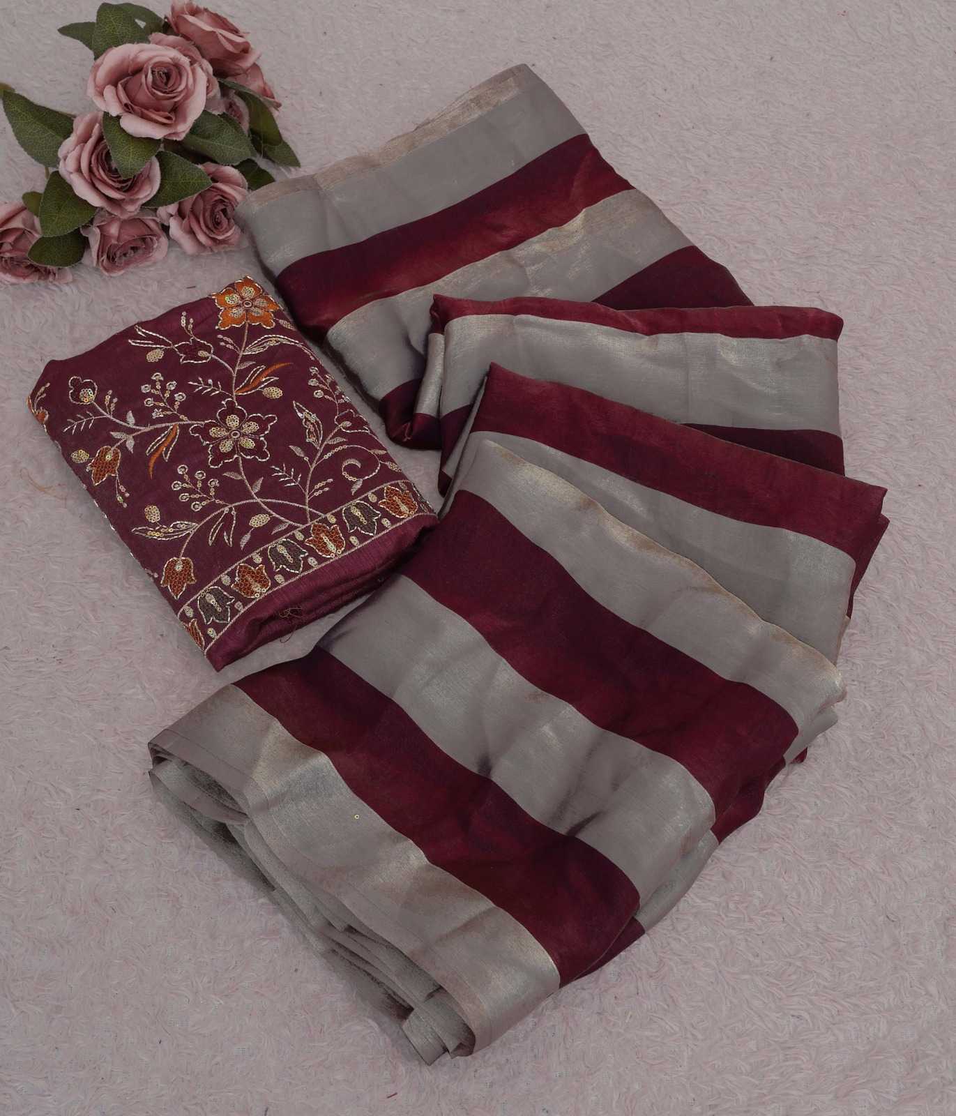 YNF Wholesale Chiffon Sequence Sarees KESH202 52 | Surat Manufacturer