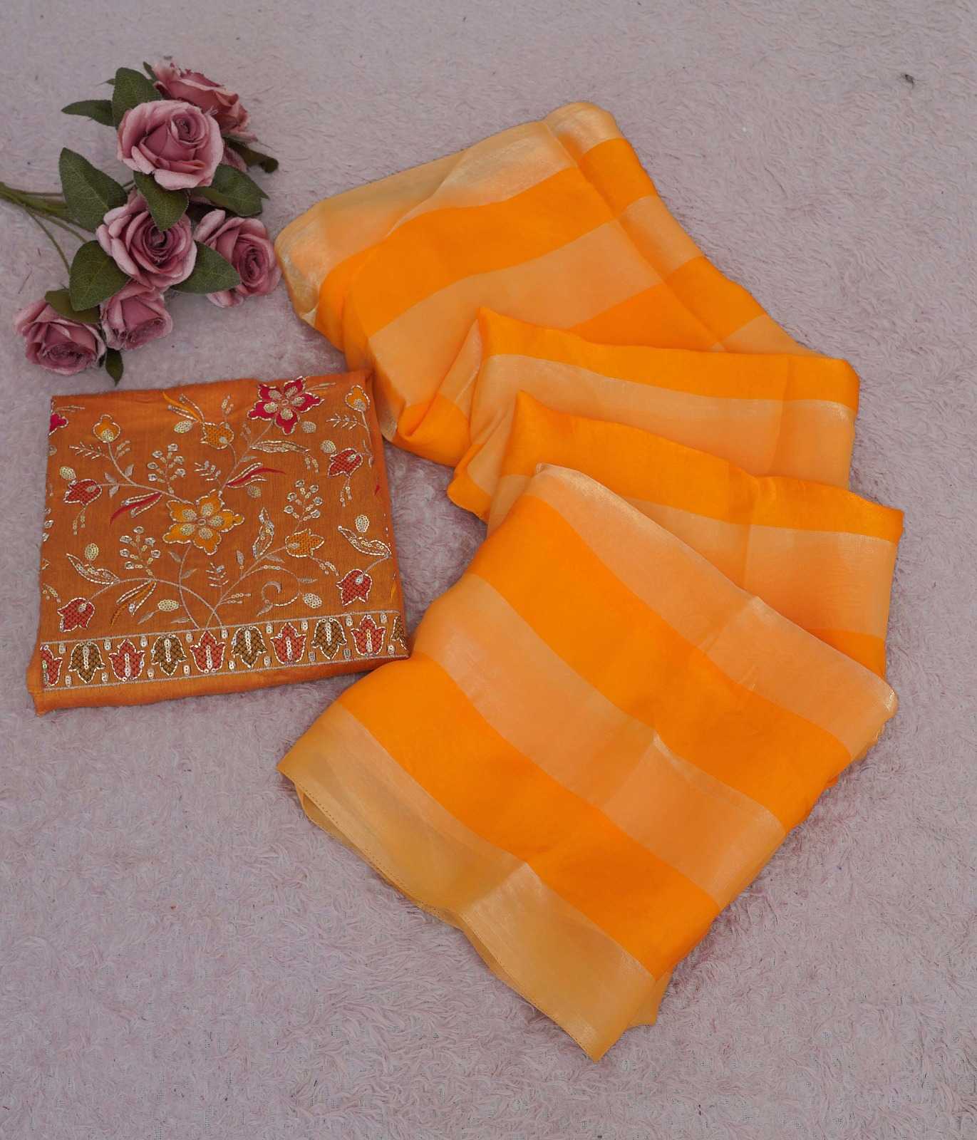 YNF Wholesale Chiffon Sequence Sarees KESH202 52 | Surat Manufacturer
