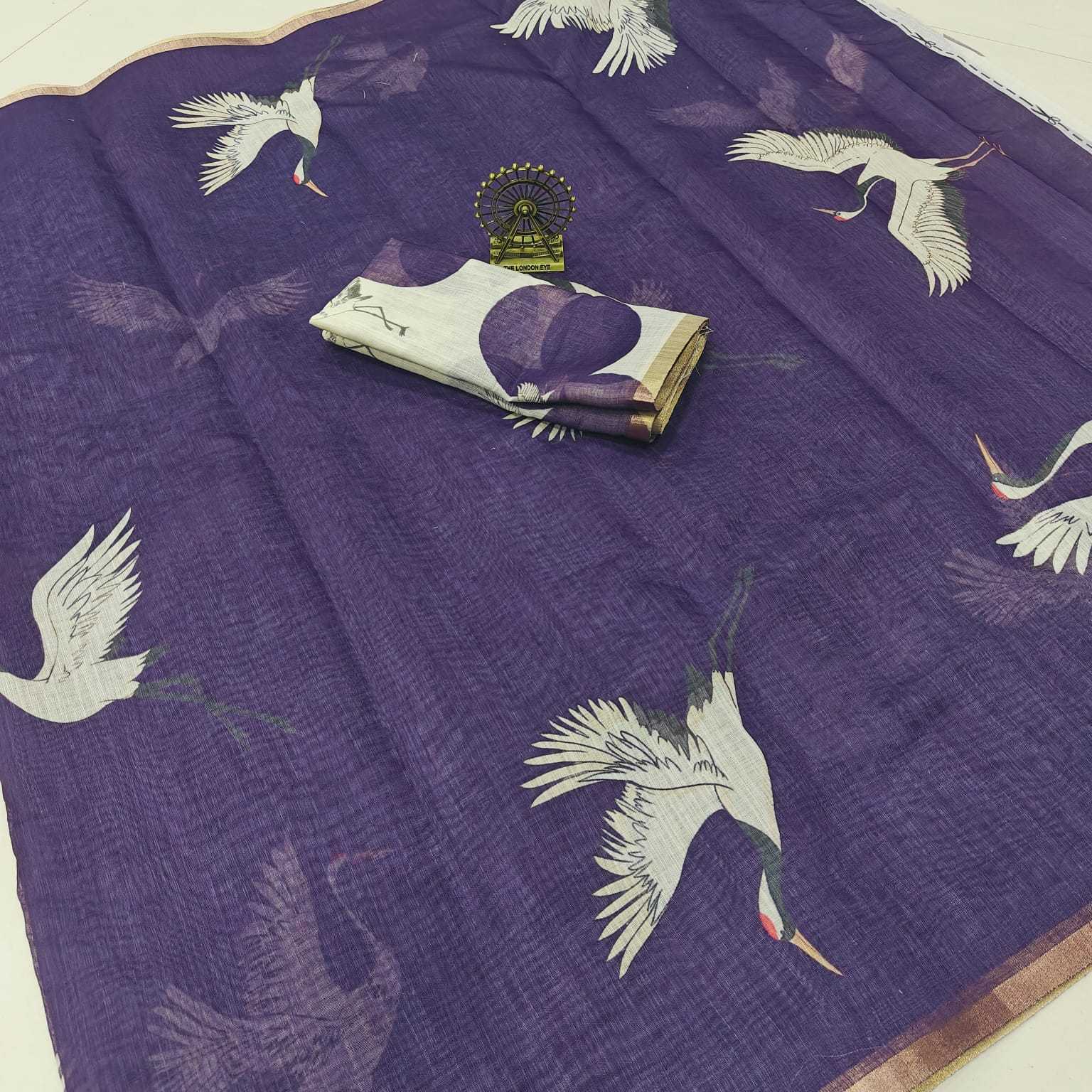 YNF Wholesale Linen Printed Sarees KESH207 NEW | Surat Manufacturer