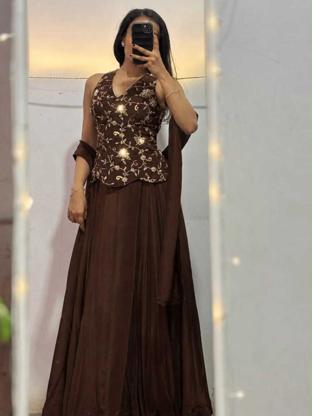 YNF Wholesale Crepe Indo Western Dresses KESH210 VANYA | Surat Manufacturer