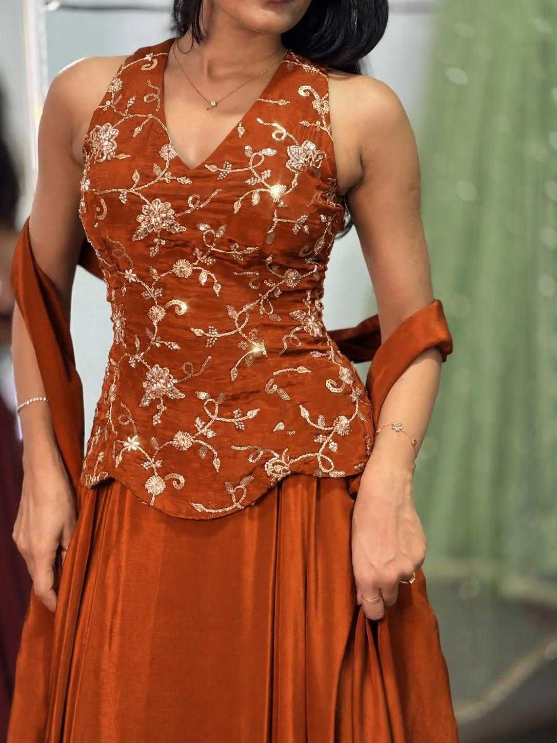 YNF Wholesale Crepe Indo Western Dresses KESH210 VANYA | Surat Manufacturer