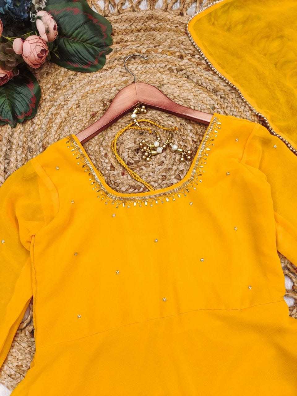 YNF Wholesale Faux Georgette Georgette Suit KESH222 166 | Surat Manufacturer