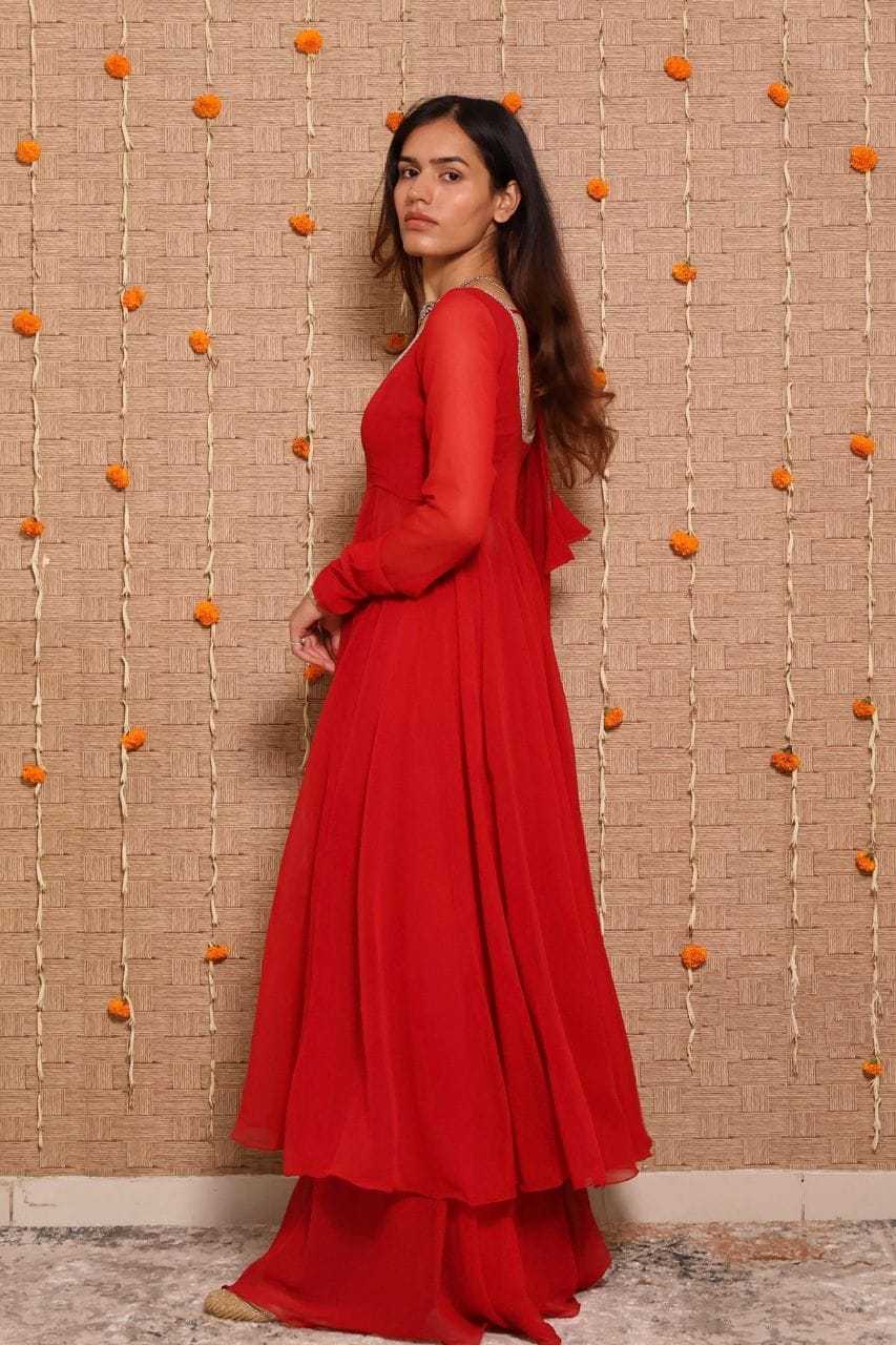 YNF Wholesale Faux Georgette Palazzo Suit KESH222 281 | Surat Manufacturer